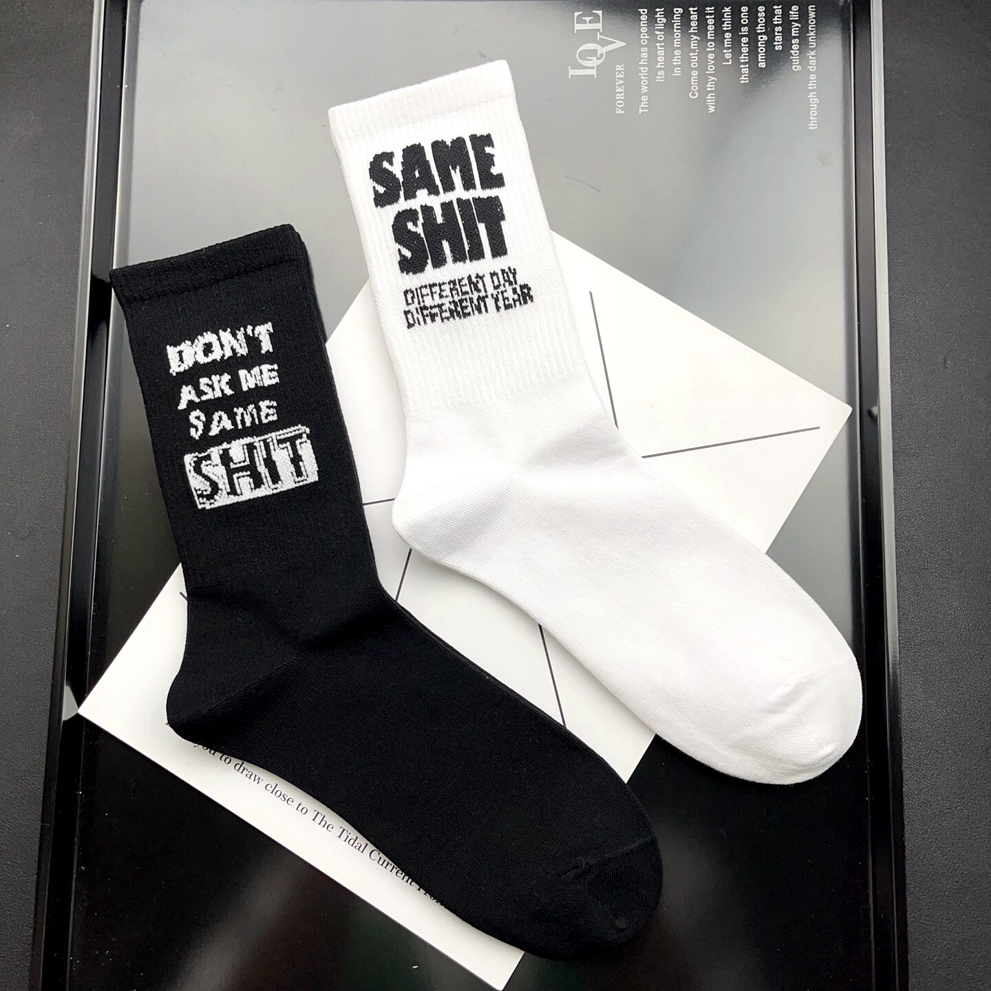 Mid-Calf Skateboard Socks - Taobao product photo 7