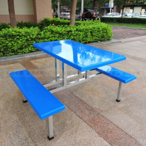 Dispensers Recommended canteens Restaurant Supermarket Convenience Store GRP Four Places Conjoined Fast Food Table And Chairs Dining Room Table
