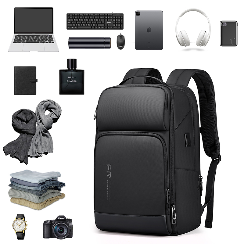 Backpack for Men, Student, 17.3inch Computer Bag, Business Trip, Large Capacity, Expandable, Casual and Stylish