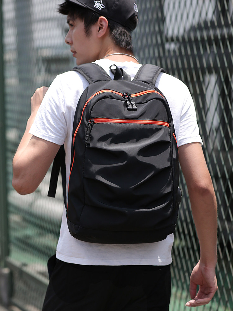 Sale clearance Men's shoulder bag Simple casual student school bag Street fashion trend brand computer backpack