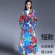 Mùa xuân và mùa thu năm 2021 mới của phụ nữ có độ dài trung bình trên đầu gối mỏng manh tính thời trang Áo khoác gió nhỏ phong cách Anh - Trench Coat