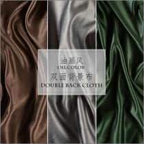 Morandi background paper double-sided photo background cloth ins net red oil style large-size photography props shooting road