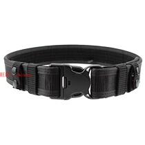Lingtewei tactical hard outer belt Multi-function white tactical belt Eight-piece belt can be equipped with a quick pull-out set