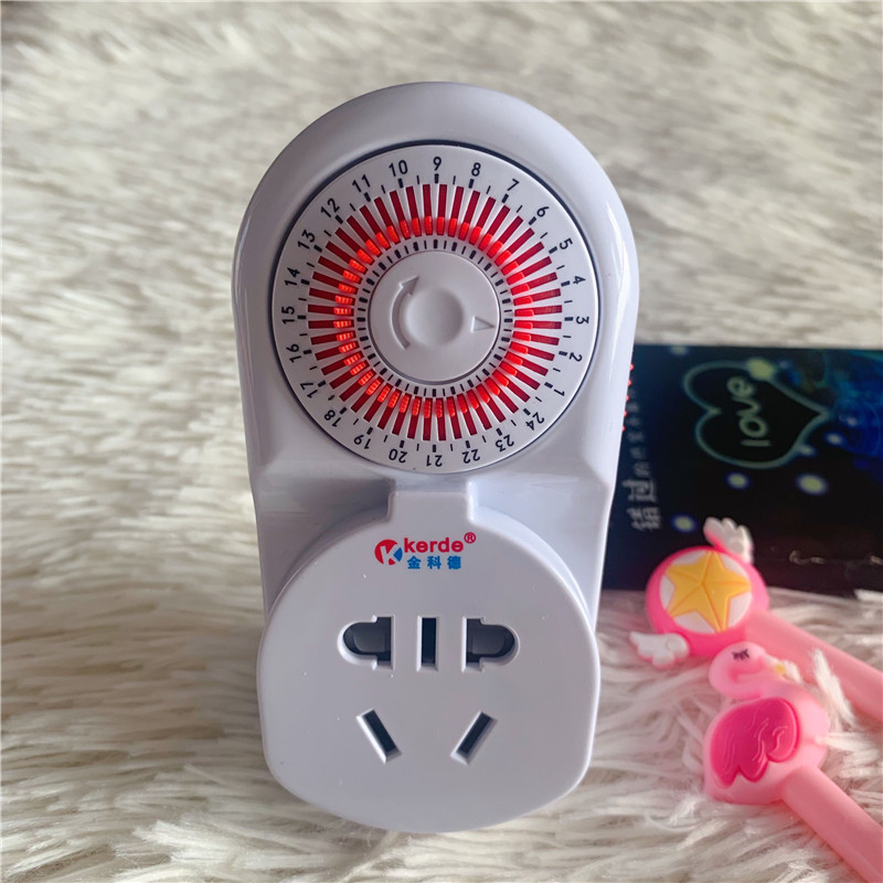 Jinkede timer switch socket home electric vehicle charging protector intelligent cycle appointment automatic power off