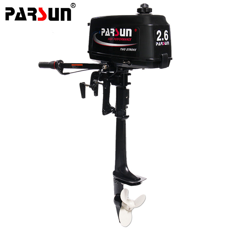 Hundreds Wins Second Stroke 2 6 horsepower boat Outer motor motor boat Wall-mounted Cold Air Marine Thruster Rubber Dinghy Boat boat