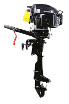 Sail Kai 4 punching 6 horsepower air-cooled ship Outer machine motor outboard motor boat tail machine underwater thruster rubber dinghy boat