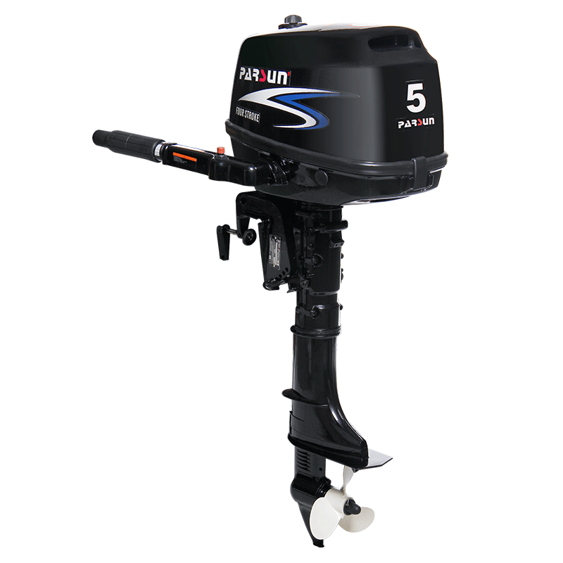 Yum four-stroke 5 horsepower outboard machine motor boat hanger marine propeller rubber boat assault boat