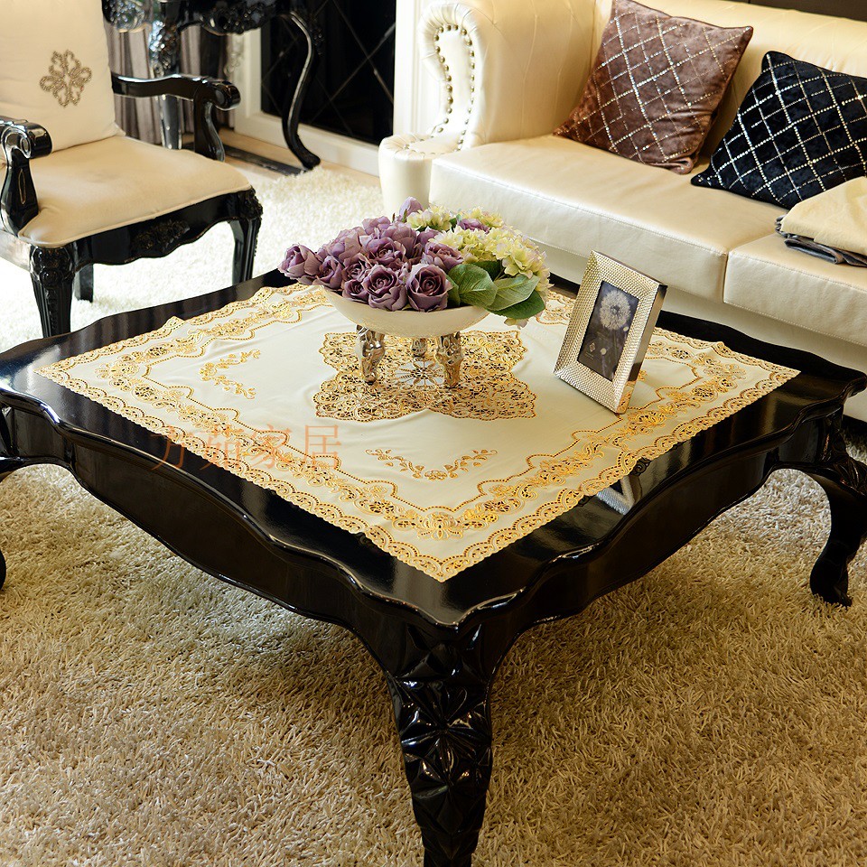 Placemat Coffee Table Mat Towel Pvc Bronzing Mat Coffee Table Towel Pvc Bronzing