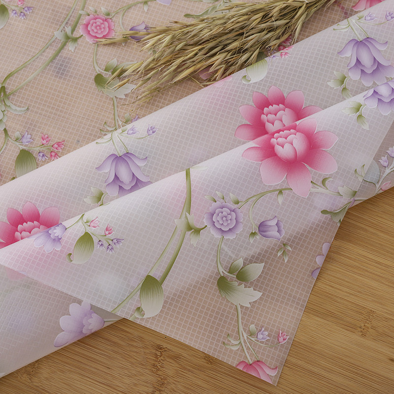 Eco-friendly EVA table cloth waterproof and anti-burn table cloth table cloth table cloth tea table cushion household plastic cover cloth