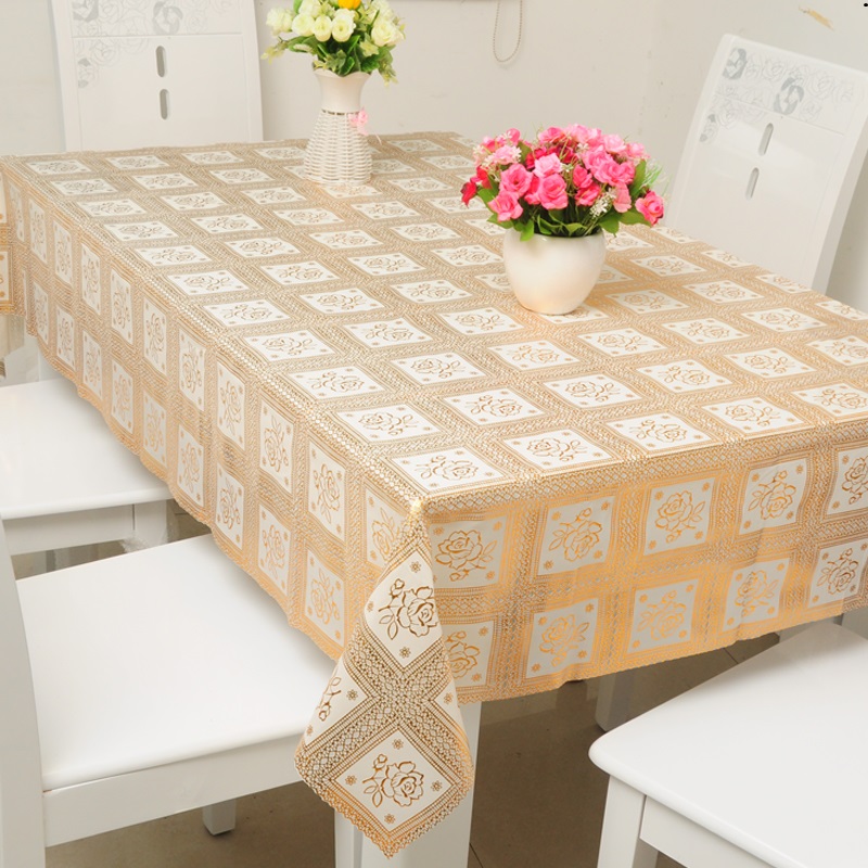 PVC khăn vải không thấm nước bàn cà phê mat khăn trải bàn dùng một lần khăn trải bàn chống dầu mềm khăn trải