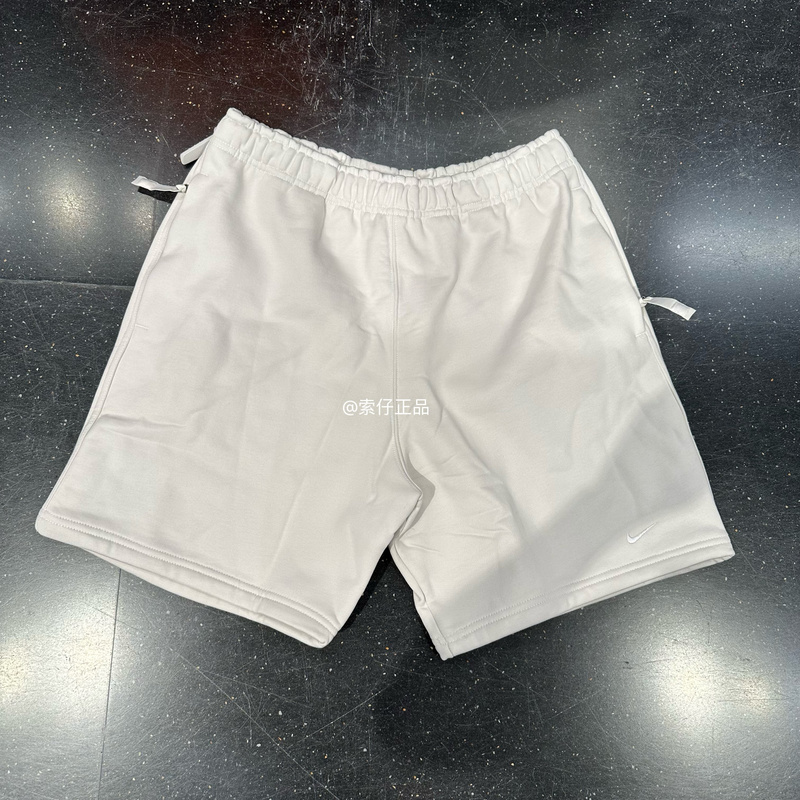 Nike Solo Swoosh Men'S/Women's Loose Heavyweight Fleece-Lined American Retro Casual Shorts Dv3056-030