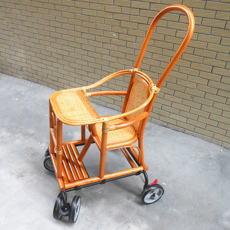 rattan baby walker