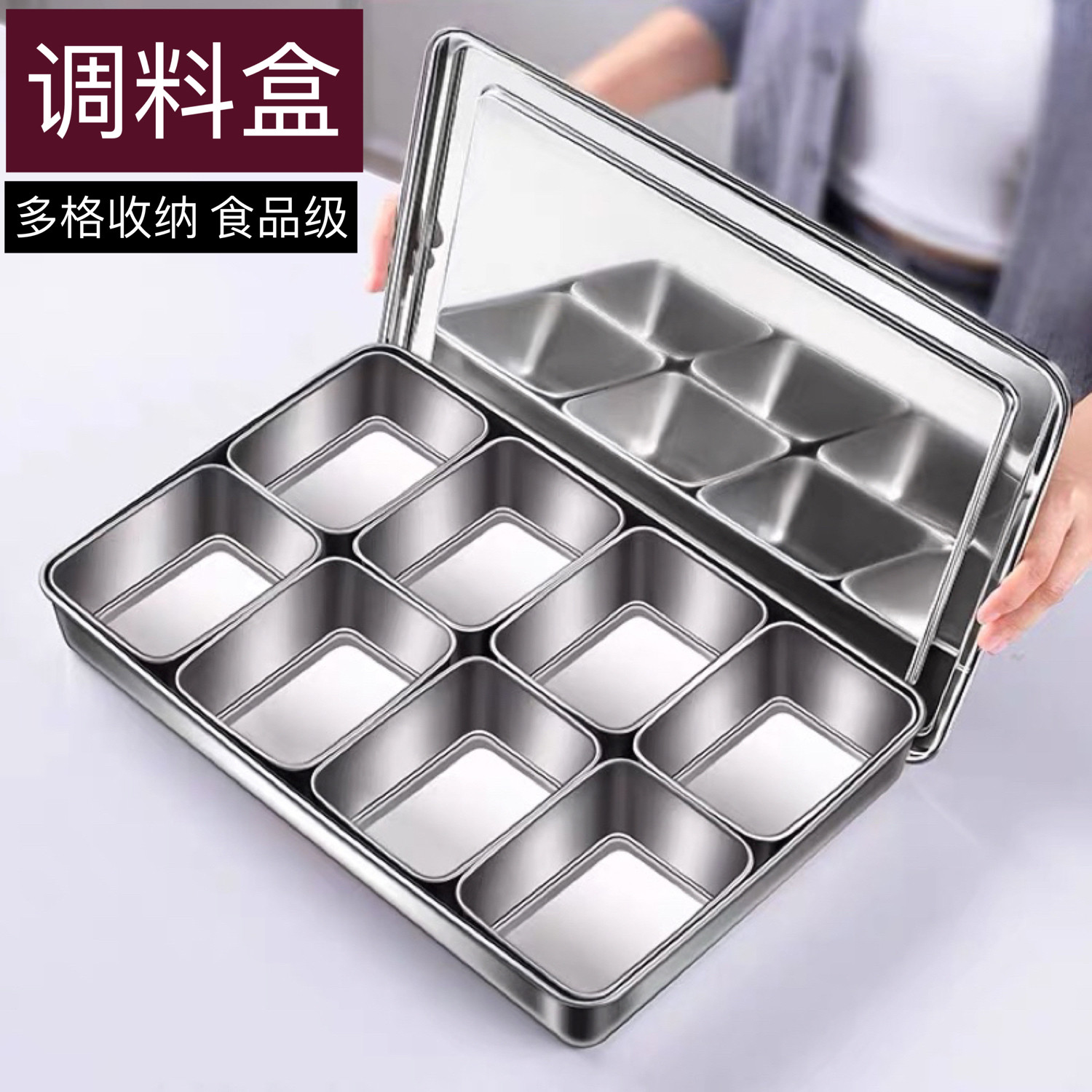 Seasoning Box Stackable 🍽️ Unveiling the ultimate commercial-grade seasoning box! elevate your ...