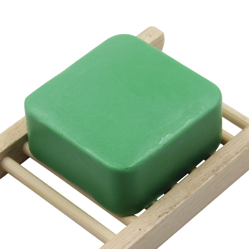 New Products Original Design Hot Selling Face Control Oil Wash Face Soap Olive Essential Oil Square Handmade Soap 100g