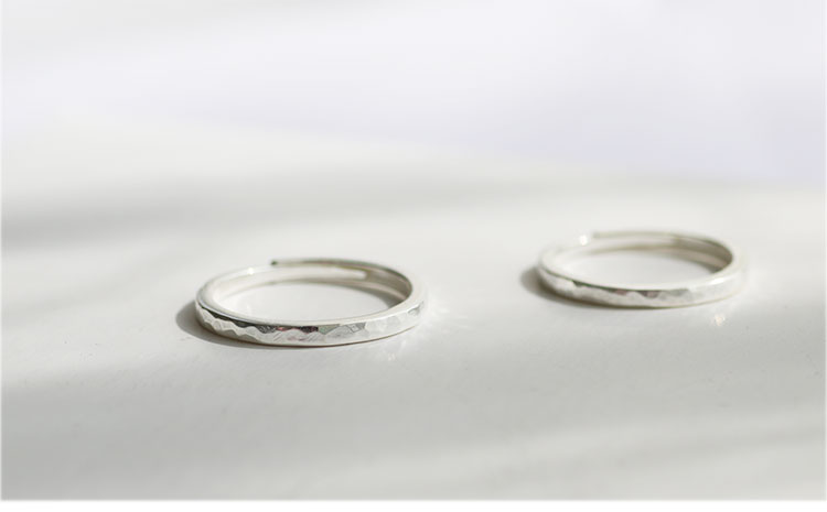Bague mixte      en Argenterie - Ref 3089190 Image 11