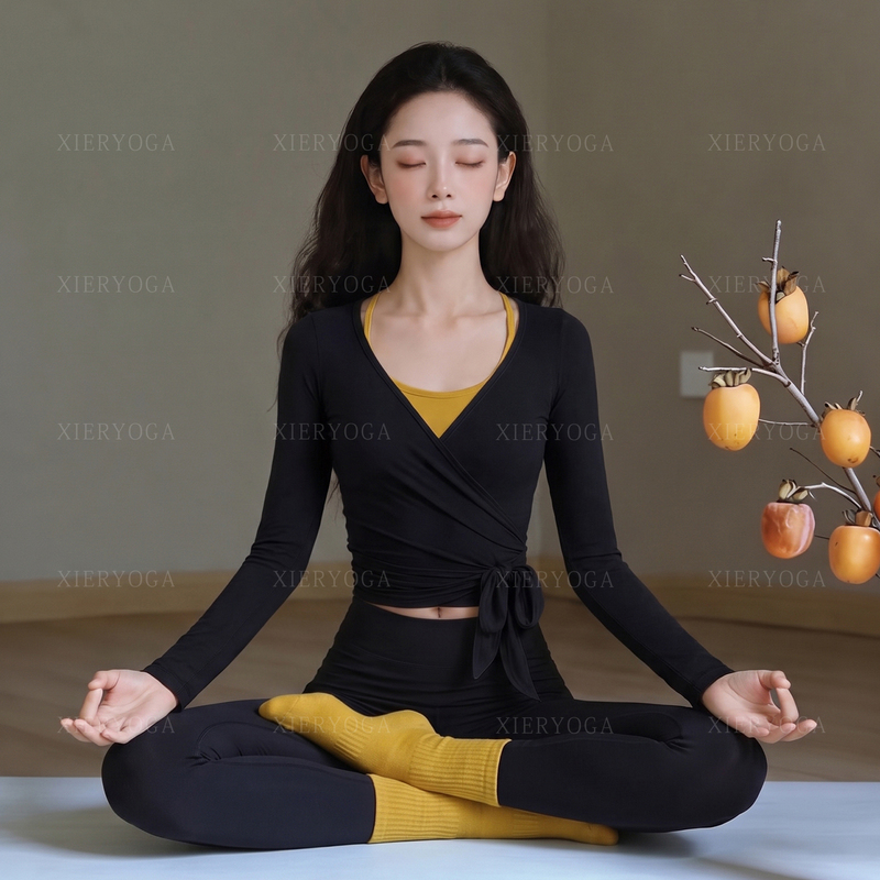 Yoga Clothing Set for Women 2026 New Style High-End Pilates Fitness Yoga Wear Outerwear with Sports Top for Autumn Yoga Clothing Set for Women 2026 New Style High-End Pilates Fitness Yoga Wear Outerwear with Sports Top for Autumn