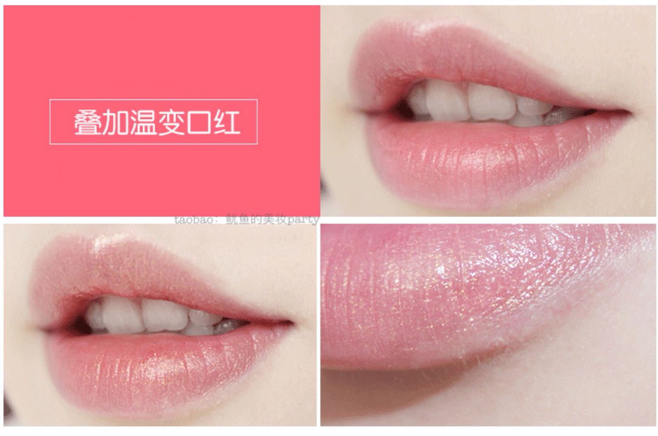 Quicksand Golden Lipstick Pumpkin Pearlescent Mermaid Rose Gold Moisturising Lipstick Red Student - Son môi bbia last powder lipstick