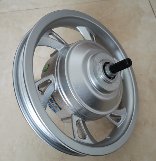 12 inch motor with teeth high speed 48v folding and overlapping driving lithium electric bike disc brake brushless integrated aluminium motor