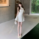 Элегантный топ без лямок, свадебное платье, вечернее платье, французский стиль, яркий броский стиль, изысканный стиль, открытые плечи