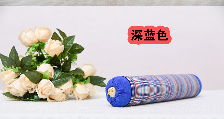 Sức khỏe Ngủ Cột sống Vỏ kiều mạch Bông cũ thô Bảo vệ đặc biệt Vòng cổ tử cung Gối kẹo Hình trụ Dải kéo - Gối gối tựa sofa