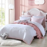 【Тот и тот же стиль в торговом центре】 Mengjie Baby Kids's Set 60 Long Long Velvet Cotton Drint Satine Tri-Peece Set четырехсезонный одеял 258