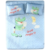 Мультяшный коврик, шелковая кроватка, складное покрывало, наволочка