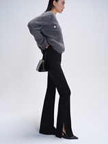 MARYME Tsuen Yong hair is highly thin bird legs and flanked with open - bowl pants