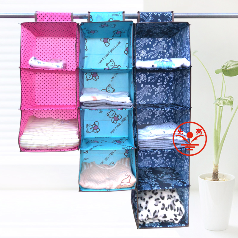 Full board standout type containing hanging bag wardrobe closet closet storage finishing hanging bag 3 optional-Taobao