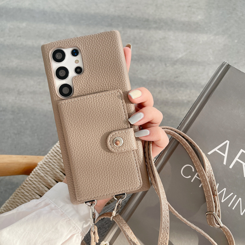 S26 Is Suitable for Samsung S24 Phone Case, New S23+ Leather Case, Galaxy S23 Ultra Card Holder Wallet, S25 Plus Women's Model, S22 Flip Cover Crossbody Lanyard, A57 Strap with Card Holder, A55 S26 Is Suitable for Samsung S24 Phone Case, New S23+ Leather Case, Galaxy S23 Ultra Card Holder Wallet, S25 Plus Women's Model, S22 Flip Cover Crossbody Lanyard, A57 Strap with Card Holder, A55