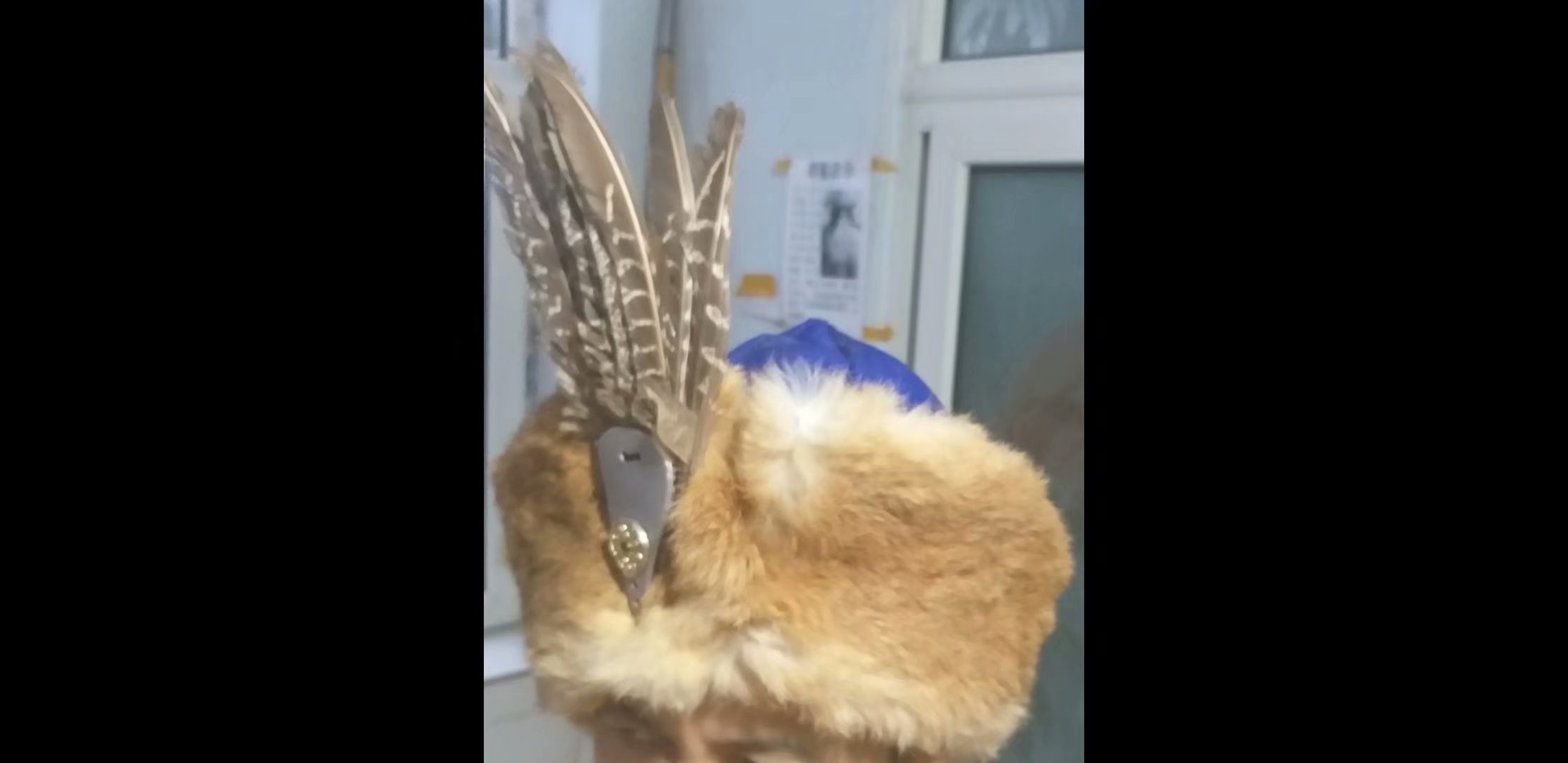 The Polish leather cap (version of the rabbit leather)