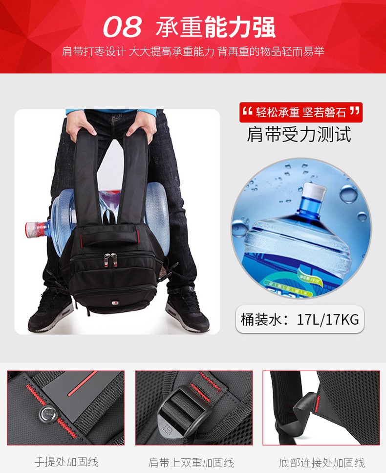 Barang 2019 túi đeo vai nam mới kinh doanh ba lô bình thường dung lượng lớn máy tính du lịch túi sinh viên đại học - Ba lô balo đi học nam