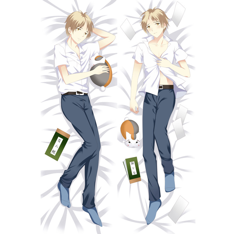 夏目友人帳抱枕貓咪老師夏目貴志動漫等身抱枕長抱枕套禮物包郵