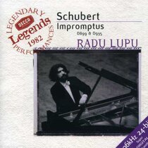 Radu Lupu Schubert Impromptus D 899 D 935 first edition cd
