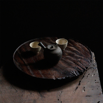 Combined research and material tea tray dry bubble NTUs kettle bearing round base shady and silent hand in hand