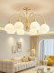 French Cream Style All-Copper High-End Living Room Lamp Modern Chandelier American Light Luxury French Master Bedroom Ceiling Lamp
