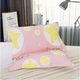 Bộ chăn ga gối cotton đôi 48 * 74cm Bộ chăn ga gối đệm cho học sinh độc thân gối ngủ