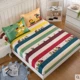 Giường twill 100% cotton Tấm trải giường bằng vải cotton đơn 1,5 m 1,8m Giường Simmons nệm trượt ga chun bọc giường spa
