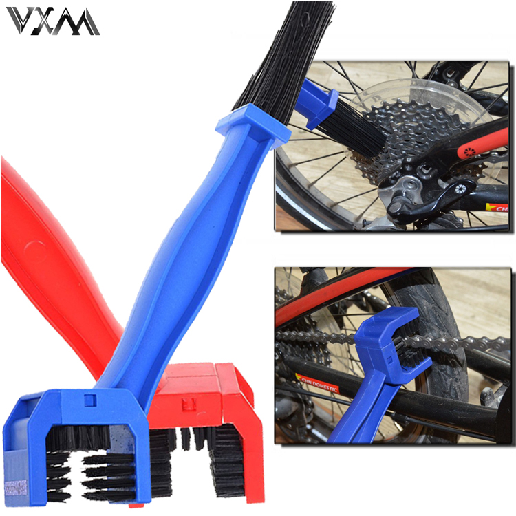 Mountain bike chain cleaning brush cleaning tool Road bike flywheel brush Large tooth plate tooth plate cleaning brush