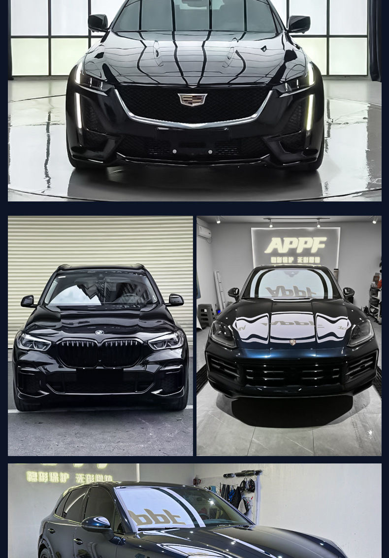 Nationwide coverage, including installation: DuPont transparent film, TPU paint protection film, enhances shine and provides scratch resistance for the entire vehicle, creating an invisible protective