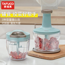 Japan meat grinder manual mixer Dumpling stuffing shredder Household hand-pulled pepper cutting small chopping artifact