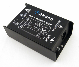 Alctron DB-1 Impedance Converter DI BOX Guitar Bass Keyboard Monolithic effects DI DI BOX