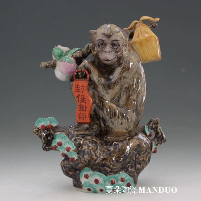Jingdezhen porcelain seal Hou printed porcelain allegory seal Hou hung printed and sent leading superior allegory gift