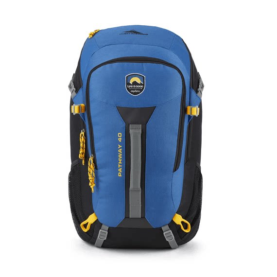 American outdoor Life is Good camping hiking waterproof wear-resistant fabric men's and women's backpack 40L
