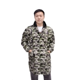 Зимняя флисовая униформа медсестры для работы, удерживающий тепло нагрудник подходит для мужчин и женщин, износостойкая водонепроницаемая длинная куртка, увеличенная толщина