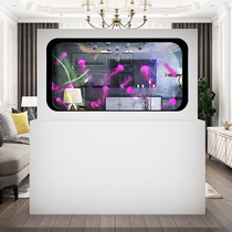 Family jellyfish tank floor-standing medium and large sea spiny jellyfish display tank jellyfish tank aquarium