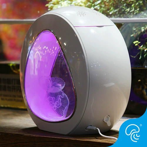 Маленькая медуза цилиндр аквариум лунный свет медуза медуза