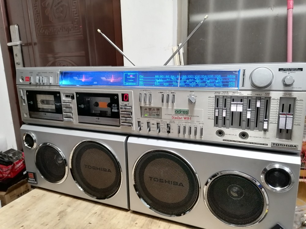 Japan Original Imported TOSHIBA Toshiba WX-1 RT-S983 Dual Card Recorder Recorder-Taobao