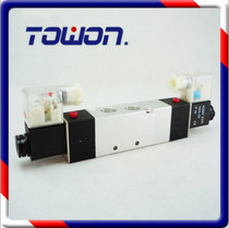 (Fine quality) Three-position five-way solenoid valve 4V330C-10 Central closed battery valve