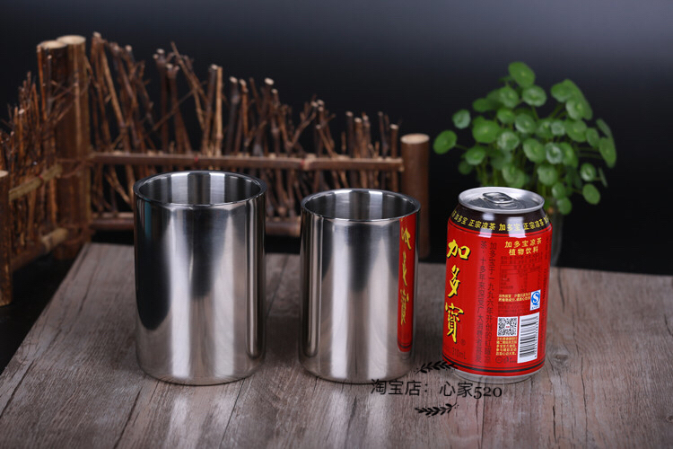 Thép không gỉ cốc đôi cách nhiệt miệng cốc tách cà phê cốc cốc miệng cốc bàn chải cốc cốc giữ bút - Tách bình giữ nhiệt 1000ml