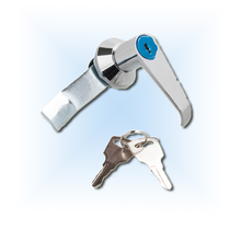 MS303-1 handle lock zinc alloy electric cabinet lock with key iron cabinet lock cabinet lock long handle lock handle lock